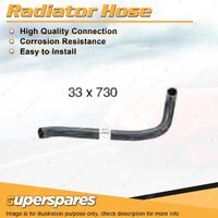 1 x Upper Radiator Hose 33 x 730mm for Nissan Murano Z51 3.5L 09/2008-01/2016