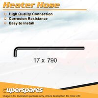 1 x Heater Hose 17 x 790mm for Holden Commodore VC VH HR 1.9L 161ci 1966-1983