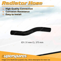 Superspares Upper Radiator Hose for Toyota Cressida MX32 MX36 2.6L 03/1977-1980