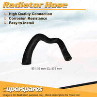 Superspares Lower Radiator Hose for Nissan Stanza 1.6L 4 cyl SOHC 8V Carb