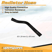 Superspares Upper Radiator Hose for Subaru GF GL DL EA71 1.6L 1976-1980