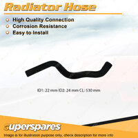 Upper Radiator Hose for Daihatsu Charade G10 1.0L 3 cyl Carb 1980-1983