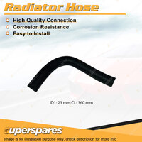 Superspares Upper Radiator Hose for Suzuki Hatch Van F5 F8 543cc 797cc 1980-1985