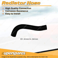 Superspares Upper Radiator Hose for Toyota Corolla AE71 1.6L 4 cyl SOHC 8V Carb