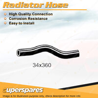 Superspares Lower Radiator Hose for Hyundai Excel X1 1.3L 1.5L 1986-1988 Manual