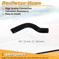 Superspares Upper Radiator Hose for Mitsubishi Galant HG HH Eterna Lancer Mirage