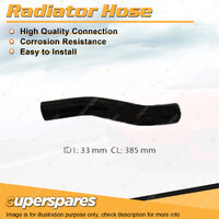 Superspares Lower Radiator Hose for Holden Rodeo Jackaroo 4ZD1 2.3L 1985-1993