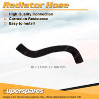 Superspares Lower Radiator Hose for Toyota Cressida MX73 2.8L 6 cyl SOHC 12V EFI