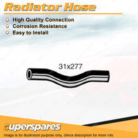 Lower Radiator Hose for Toyota Bundera RJ70RV 2.4L 4 cyl SOHC 8V 310mm
