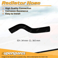 Superspares Lower Radiator Hose for Hyundai Lantra J2 1.6L 4 cyl 1991-2000