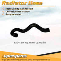 Superspares Upper Radiator Hose for Peugeot 604 2.7L 6 cyl SOHC 12V Carb