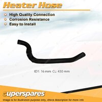 Superspares Heater Hose for Holden Apollo JM JP 5S-FE 2.2L 1993-1997 Outlet