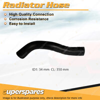 Superspares Upper Radiator Hose for Mitsubishi Pajero NG 2.5L 09/1989-05/1991