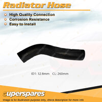 Superspares Upper Radiator Hose for Toyota Bundera LJ70RV 2.4L 1986-1991