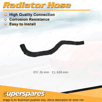 Superspares Lower Radiator Hose for Honda Accord 1.6L 1.8L 4 cyl 1981-1995