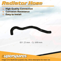 Superspares Lower Radiator Hose for Honda Accord CA 2.0L 4 cyl 1985-1989