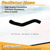 Superspares Lower Radiator Hose for Holden Astra TR 1.8L 2.0L 09/1996-09/1998