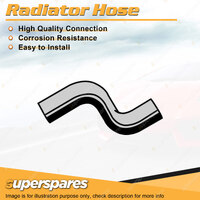 Superspares Upper Radiator Hose for BMW 2002 E10 2.0L 4 cyl SOHC 8V Carb