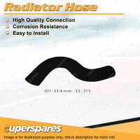 Superspares Upper Radiator Hose for Nissan Bluebird U13 2.4L 4 cyl DOHC 16V MPFI