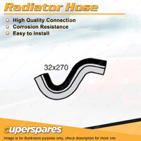 Superspares Upper Radiator Hose for Daewoo Cielo Cielo Load Runner 1.5L