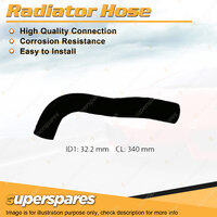 Superspares Upper Radiator Hose for Mitsubishi Pajero NJ NK NL NM 2.8L 1993-2002