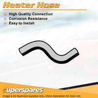 Superspares Heater Hose for Holden Frontera M7 2.0L 4 cyl SOHC 8V MPFI 210mm