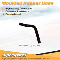 Superspares Engine Bypass Hose for Mazda 323 BJ 1.6L 4 cyl DOHC 16V MPFI 170mm