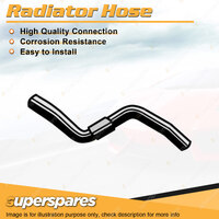 Superspares Lower Radiator Hose for Nissan EXA 1.6L 1.8L 4 cyl 1987-1991