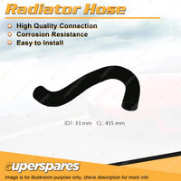 Upper Radiator Hose for Nissan Bluebird EU11 2.0L 4 cyl SOHC 8V DFI Diesel
