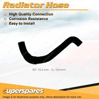 Superspares Lower Radiator Hose for Nissan Maxima A33 3.0L V6 DOHC 24V MPFI