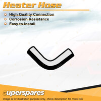 Superspares Heater Hose for Holden Barina SB 1.4L 4 cyl SOHC 8V SPFI 170mm