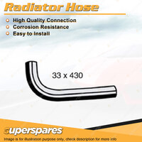 Upper Radiator Hose for Toyota Cressida MX83R 3.0L 6 cyl DOHC 24V MPFI