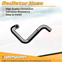 Superspares Lower Radiator Hose for Nissan Navara D21 2.4L 4 cyl SOHC 8V Carb