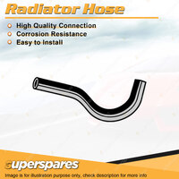 Superspares Upper Radiator Hose for MG Midget 1.5L 4 cyl OHV Carb 1974-1979