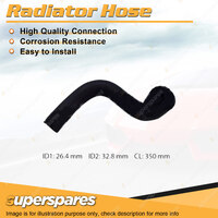 Superspares Lower Radiator Hose for Peugeot 206 XR 1.4L 4 cyl 03/2002-02/2007