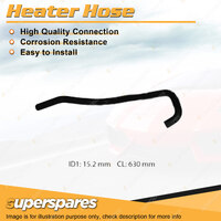 Superspares Heater Hose for Holden Commodore VP Statesman VR 3.8L 1991-1995