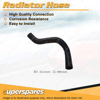 Upper Radiator Hose for Toyota Townace KR42R 1.8L 4 cyl SOHC 8V MPFI 490mm