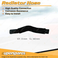 Superspares Upper Radiator Hose for Mazda MX5 NC 2.0L 4 cyl DOHC 16V MPFI