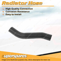 Upper Radiator Hose for Nissan Vanette ERC22 2.0L 4 cyl OHC 8V Carb 295mm