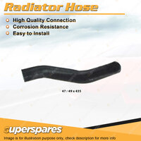 Upper Radiator Hose for Nissan UD CGA CGA45 11.7L 6 cyl 1984-1988 435mm