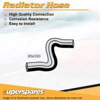 Superspares Upper Side Radiator Hose Length 330mm Inside Diameter 30mm