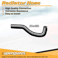 Superspares Upper Side Radiator Hose Length 480mm Inside Diameter 25mm