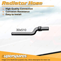 Superspares Upper Side Radiator Hose Length 510mm Inside Diameter 30mm