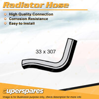 Superspares Upper Side Radiator Hose Length 307mm Inside Diameter 33mm