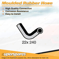 Superspares Bypass Hose Rubber Hose Length 240mm Inside Diameter 22mm