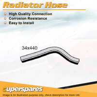 Superspares Upper Side Radiator Hose Length 440mm Inside Diameter 34mm