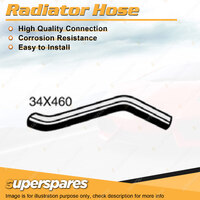 Superspares Upper Side Radiator Hose Length 460mm Inside Diameter 34mm