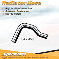 Superspares Upper Side Radiator Hose Length 450mm Inside Diameter 34mm