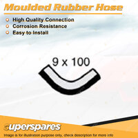 Superspares Bypass Hose Rubber Hose Length 100mm Inside Diameter 9mm