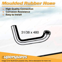 Superspares Bottom Hose Length 480mm Inside Diameter 31mm Bell ID 38mm